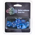 Набор кубиков Stuff-Pro прозрачный синий картинка 347394 - МосИгра